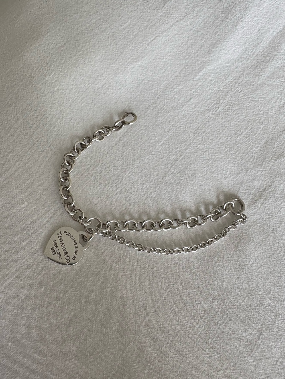 Tiffany & Co. Return to Tiffany Heart Toggle Bracelet Sterling Silver